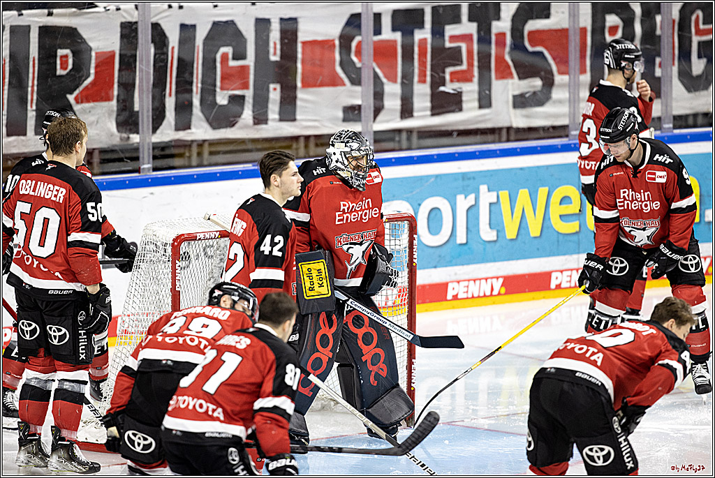 PENNY DEL;  Koelner Haie - Adler Mannheim; Koeln, 02.01.2022
